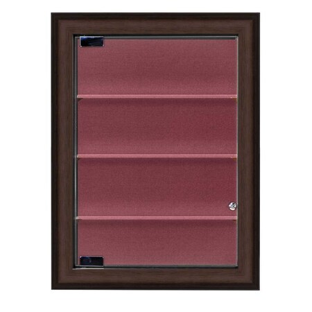 United Visual Products Outdoor Enclosed Combo Board, 42"x32", White Frame/White Porc & Apricot UVCB4232ODW-WHTPORC-APRICOT